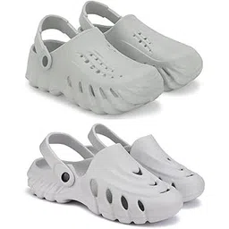 pampy angel Combo Pack of 2 Slipper/Flip Flops/Slides/Clogs/Sandals for Men (Clog-200-M,Clogs-100-M)-picture-27
