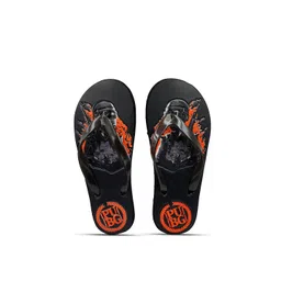 Pampy Angel Men Black & Orange PUBG Printed Thong Flip-Flops-picture-12
