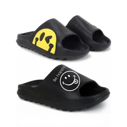 Pampy Angel Men Black Flip Flops-picture-18
