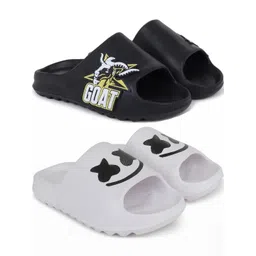 Pampy Angel Men Black Flip Flops-picture-21