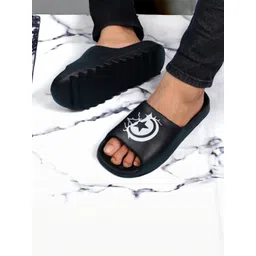 Pampy Angel Men Black Flip Flops-picture-29
