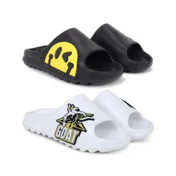 Pampy Angel Men Black Flip Flops-picture-27