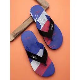 Pampy Angel Men Blue Printed Thong Flip Flops-picture-27