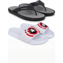 Pampy Angel Men Grey Flip Flops-picture-17
