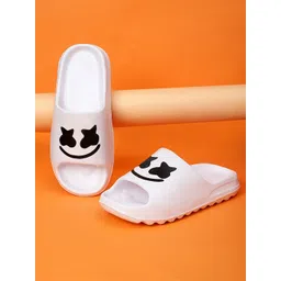 Pampy Angel Men Printed Rubber Sliders-picture-21