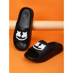 Pampy Angel Men Printed Rubber Sliders Flip Flops-picture-30