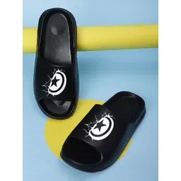 Pampy Angel Men Printed Rubber Sliders Flip Flops-picture-40