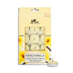 pan aromas 15-Pack Scented Tealight Candle - French Vanilla-picture-13