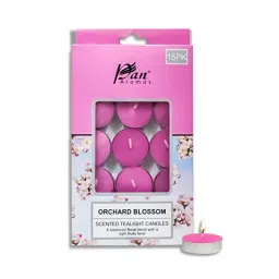 pan aromas 15-Pack Scented Tealight Candle - Orchard Blossom-picture-16