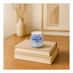 pan aromas Jar Candle with Lid (Fresh Linen) - 85 gms-picture-27