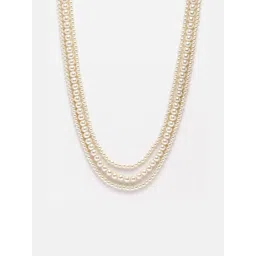 PANASH Artificial Beads Layered Necklace image 3