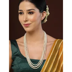 PANASH Artificial Beads Layered Necklace image 4