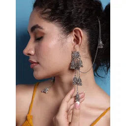 PANASH Contemporary Jhumkas Earrings-picture-19