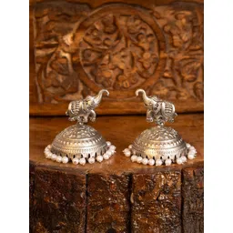 PANASH Contemporary Jhumkas Earrings-picture-19