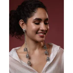 Panash Contemporary Jhumki Earrings image 2