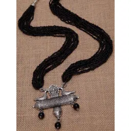 Panash Silver Plated Handcrafted Necklace-picture-18