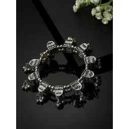 Panash Silver Plated Oxidized Bangle-picture-25