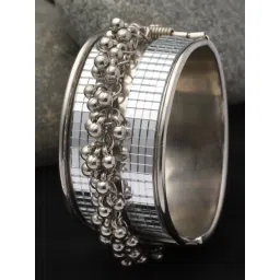 Panash Silver Plated Oxidized Bangle-picture-27