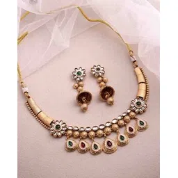 panash Women Necklace & Earings Set-picture-48