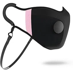 pangolin LuftMask 100% Cotton Face Mask With Valve, Washable & Reusable, Comfortable Breathable Fabric, Adjustable Ear Loops – Unisex Protective Mask (Small, Pink)-picture-15