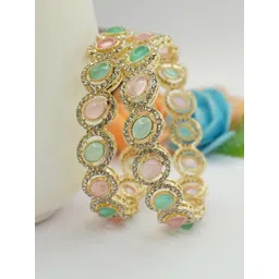 Panini jewels Set Of 2 Gold-Plated Bangles-picture-48