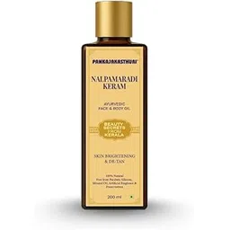 Pankajakasthuri Nalpamaradi Oil(Keram), Detan | Skin Brightening| Ayurvedic Face & Body Oil for daily usage - 200ml-picture-32