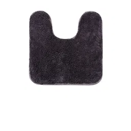 Pano Charcoal-Grey Solid 2400 GSM Anti-Skid Bath Rug With Contour-picture-14
