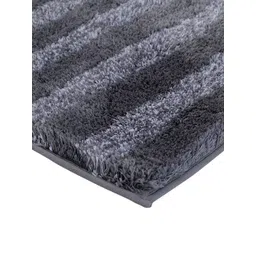 Pano Grey Striped 1800 GSM Bath Rug image 2
