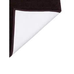 Pano Set Of 2 Brown Solid Anti-Skid Bath Rugs image 3