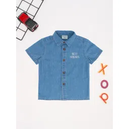 Pantaloons Baby Boys Brilliant Blue Shirts-picture-28