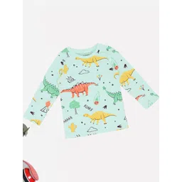 Pantaloons Baby Boys Conversational Printed Round Neck Pure Cotton T-shirt-picture-29