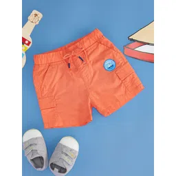 Pantaloons Baby Boys Mid-Rise Cotton Cargo Shorts-picture-13