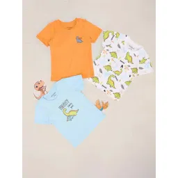 Pantaloons Baby Boys Multicolor Cotton Printed T-Shirts-picture-34