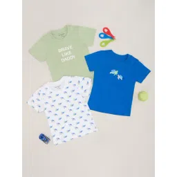 Pantaloons Baby Boys Multicoloured T-Shirts - Pack of 3-picture-15