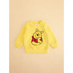 Pantaloons Baby Boys Pooh Bear Printed Cotton Pullover Sweaters image 2