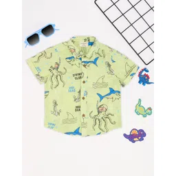 Pantaloons Baby Boys Printed Casual Shirt-picture-40