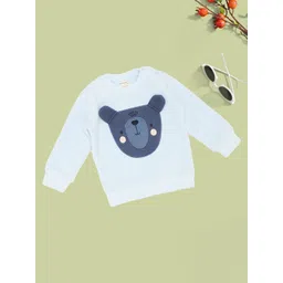 Pantaloons Baby Boys Round Neck Applique Long Sleeves Sweatshirt-picture-32