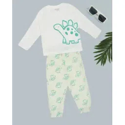 pantaloons baby Cotton T-shirt and Pant Set-picture-14