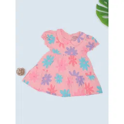 Pantaloons Baby Girls Floral Printed Fit & Flare Dress-picture-44