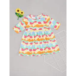 Pantaloons Baby Girls Print Fit & Flare Pure Cotton Dress-picture-20