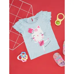 Pantaloons Baby Girls Printed Cotton T-shirt-picture-21