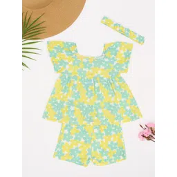 Pantaloons Baby Girls Printed Top with Shorts-picture-38