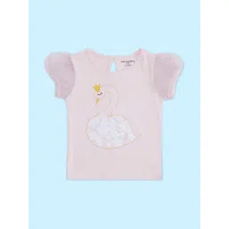 Pantaloons Baby Girls Self Design Cotton T-shirt-picture-27