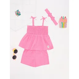 Pantaloons Baby Girls Top with Shorts-picture-19