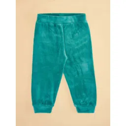 Pantaloons Baby Green Cotton Embellished Full Sleeves Sweatshirt Set image 5