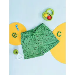Pantaloons Baby Green Cotton Printed Shorts-picture-23
