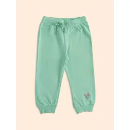 Pantaloons Baby Green Cotton Regular Fit Trackpants-picture-21