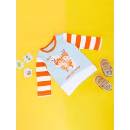 Pantaloons Baby Infant Boys Graphic Printed Cotton T-shirt-picture-36