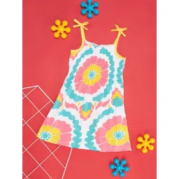 Pantaloons Baby Infant Girls Floral Print Cotton A-Line Dress-picture-25