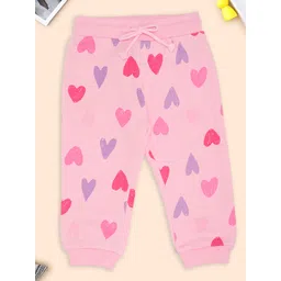 Pantaloons Baby Infant Girls Heart Print Joggers-picture-33